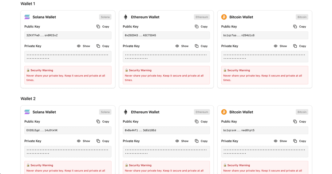Web-Based Wallet